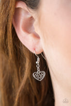 Load image into Gallery viewer, Paparazzi Accessories ⚘ Another Love Story - Silver Necklace⚘ Flat Rate Ship $4.50 ⚘