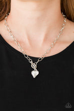 Load image into Gallery viewer, Paparazzi Accessories ⚘ Princeton Princess - White Necklace⚘ Flat Rate Ship $4.50 ⚘