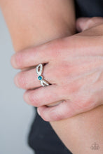 Load image into Gallery viewer, Paparazzi Accessories ⚘ Extra Side Of Elegance - Blue Ring⚘ Flat Rate Ship $4.50 ⚘