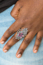 Load image into Gallery viewer, Paparazzi Accessories ⚘ Formal Floral - Pink Ring⚘ Flat Rate Ship $4.50 ⚘