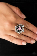 Load image into Gallery viewer, Paparazzi Accessories ⚘ Glowing Gardens - Pink Ring⚘ Flat Rate Ship $4.50 ⚘