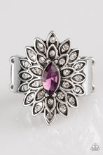 Load image into Gallery viewer, pittmanbling-and-jewelry-inc-presentsblooming-fireworks-purple-ring-paparazzi-accessories