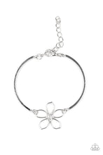 Load image into Gallery viewer, pittmanbling-and-jewelry-inc-presentshibiscus-hipster-white-bracelet-paparazzi-accessories