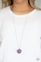 Load image into Gallery viewer, Paparazzi Accessories ⚘ Love Is All Around - Purple Necklace⚘ Flat Rate Ship $4.50 ⚘