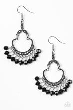 Load image into Gallery viewer, pittmanbling-and-jewelry-inc-presentsbabe-alert-black-earrings-paparazzi-accessories
