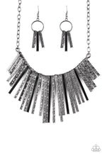 Load image into Gallery viewer, pittmanbling-and-jewelry-inc-presentswelcome-to-the-pack-black-necklace-paparazzi-accessories