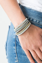 Load image into Gallery viewer, Paparazzi Accessories ⚘ Fashion Fiend - Green Bracelet⚘ Flat Rate Ship $4.50 ⚘