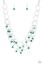 Load image into Gallery viewer, pittmanbling-and-jewelry-inc-presentsyacht-tour-green-necklace-paparazzi-accessories