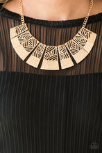 Load image into Gallery viewer, Paparazzi Accessories ⚘ Jungle Cat Jam - Gold Necklace⚘ Flat Rate Ship $4.50 ⚘