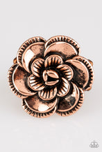 Load image into Gallery viewer, pittmanbling-and-jewelry-inc-presentsflowerbed-and-breakfast-copper-ring-paparazzi-accessories