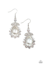 Load image into Gallery viewer, pittmanbling-and-jewelry-inc-presentsaward-winning-shimmer-white-earrings-paparazzi-accessories