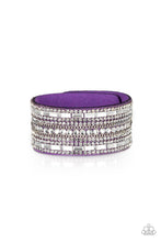 Load image into Gallery viewer, pittmanbling-and-jewelry-inc-presentsrebel-radiance-purple-bracelet-paparazzi-accessories
