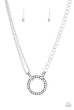 Load image into Gallery viewer, pittmanbling-and-jewelry-inc-presentsrazzle-dazzle-white-necklace-paparazzi-accessories