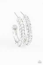 Load image into Gallery viewer, pittmanbling-and-jewelry-inc-presentsdont-mind-the-stardust-white-earrings-paparazzi-accessories