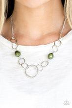 Load image into Gallery viewer, Paparazzi Accessories ⚘ Lead Role - Purple/Green Necklace⚘ Flat Rate Ship $4.50 ⚘