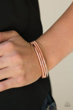 Load image into Gallery viewer, Paparazzi Accessories ⚘ Its A Stretch - Copper Bracelet⚘ Flat Rate Ship $4.50 ⚘