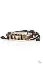 Load image into Gallery viewer, pittmanbling-and-jewelry-inc-presentsurban-backpacker-black-bracelet-paparazzi-accessories