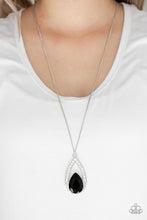 Load image into Gallery viewer, Paparazzi Accessories ⚘ Notorious Noble - Black Necklace⚘ Flat Rate Ship $4.50 ⚘