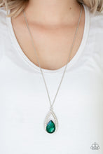 Load image into Gallery viewer, Paparazzi Accessories ⚘ Notorious Noble - Green Necklace⚘ Flat Rate Ship $4.50 ⚘