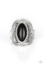 Load image into Gallery viewer, pittmanbling-and-jewelry-inc-presentsground-ruler-black-ring-paparazzi-accessories