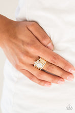 Load image into Gallery viewer, Paparazzi Accessories ⚘ Top Dollar Bling - Gold Ring⚘ Flat Rate Ship $4.50 ⚘