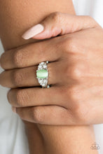 Load image into Gallery viewer, Paparazzi Accessories ⚘ Extra Spark-tacular - Green Ring⚘ Flat Rate Ship $4.50 ⚘