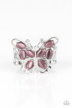 Load image into Gallery viewer, pittmanbling-and-jewelry-inc-presentsflutter-flair-purple-ring-paparazzi-accessories
