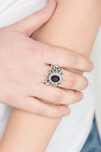 Load image into Gallery viewer, Paparazzi Accessories ⚘ Burn Bright - Purple Ring⚘ Flat Rate Ship $4.50 ⚘