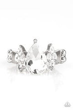 Load image into Gallery viewer, pittmanbling-and-jewelry-inc-presentsyas-queen-white-ring-paparazzi-accessories