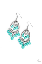Load image into Gallery viewer, pittmanbling-and-jewelry-inc-presentsgorgeously-genie-blue-earrings-paparazzi-accessories