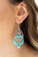 Load image into Gallery viewer, Paparazzi Accessories ⚘ Gorgeously Genie - Blue Earrings⚘ Flat Rate Ship $4.50 ⚘
