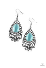Load image into Gallery viewer, pittmanbling-and-jewelry-inc-presentsmajestically-malibu-blue-earrings-paparazzi-accessories