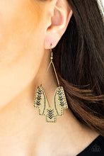 Load image into Gallery viewer, Paparazzi Accessories ⚘ Arizona Adobe - Brass Earrings⚘ Flat Rate Ship $4.50 ⚘