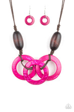 Load image into Gallery viewer, pittmanbling-and-jewelry-inc-presentsbahama-drama-pink-necklace-paparazzi-accessories