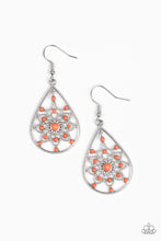 Load image into Gallery viewer, pittmanbling-and-jewelry-inc-presentsa-flair-for-fabulous-orange-earrings-paparazzi-accessories