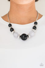 Load image into Gallery viewer, Paparazzi Accessories ⚘ Daytime Drama - Black Necklace⚘ Flat Rate Ship $4.50 ⚘