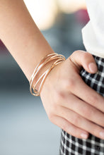 Load image into Gallery viewer, Paparazzi Accessories ⚘ Modest Goddess - Rose Gold Bracelet⚘ Flat Rate Ship $4.50 ⚘