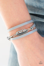 Load image into Gallery viewer, Paparazzi Accessories ⚘ High Spirits - Silver Bracelet⚘ Flat Rate Ship $4.50 ⚘