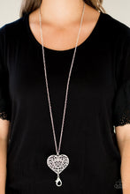 Load image into Gallery viewer, Paparazzi Accessories ⚘ Classic Casanova - White Lanyard⚘ Flat Rate Ship $4.50 ⚘