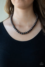 Load image into Gallery viewer, Paparazzi Accessories ⚘ Posh Boss - Black Necklace⚘ Flat Rate Ship $4.50 ⚘