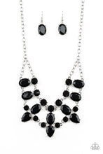 Load image into Gallery viewer, pittmanbling-and-jewelry-inc-presentsgoddess-glow-black-necklace-paparazzi-accessories