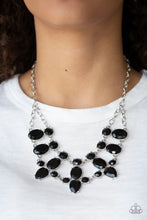Load image into Gallery viewer, Paparazzi Accessories ⚘ Goddess Glow - Black Necklace⚘ Flat Rate Ship $4.50 ⚘