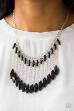 Load image into Gallery viewer, Paparazzi Accessories ❋Venturous Vibes - Black Necklace❋ Flat Rate Ship $4.50❋
