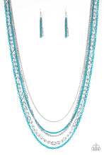 Load image into Gallery viewer, pittmanbling-and-jewelry-inc-presentsindustrial-vibrance-blue-necklace-paparazzi-accessories