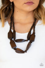 Load image into Gallery viewer, Paparazzi Accessories ⚘ Tropical Heat Wave - Brown Necklace⚘ Flat Rate Ship $4.50 ⚘