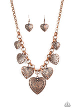 Load image into Gallery viewer, pittmanbling-and-jewelry-inc-presentslove-lockets-copper-necklace-paparazzi-accessories