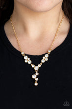 Load image into Gallery viewer, Paparazzi Accessories ⚘ Five-Star Starlet - Gold Necklace⚘ Flat Rate Ship $4.50 ⚘