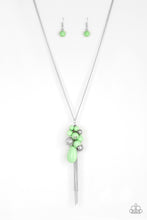 Load image into Gallery viewer, pittmanbling-and-jewelry-inc-presentsits-a-celebration-green-necklace-paparazzi-accessories