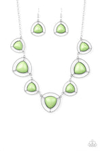 Load image into Gallery viewer, pittmanbling-and-jewelry-inc-presentsmake-a-point-green-necklace-paparazzi-accessories