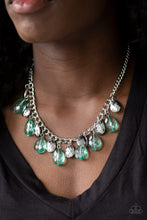 Load image into Gallery viewer, Paparazzi Accessories ⚘ No Tears Left To Cry - Green Necklace⚘ Flat Rate Ship $4.50 ⚘